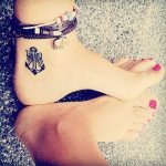 tatuagem no tornozelo feminina