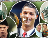 evolução de Cristiano ronaldo