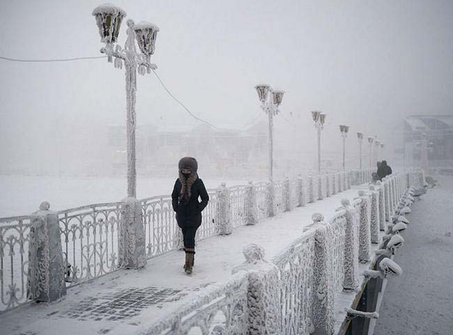 cidade mais fria, sibéria, russia