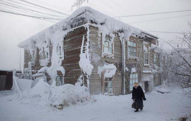 cidade mais fria, sibéria, russia